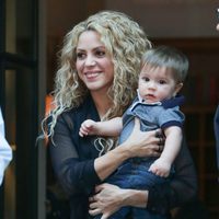 Shakira y Sasha Piqué en Nueva York