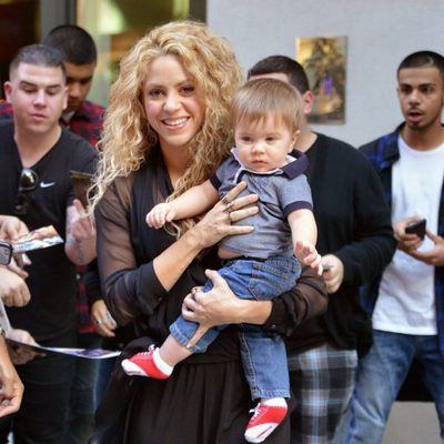 Shakira y su hijo Sasha en Nueva York