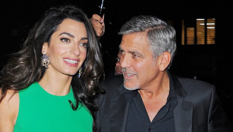George Clooney y Amal Alamuddin en el New York Film Festival