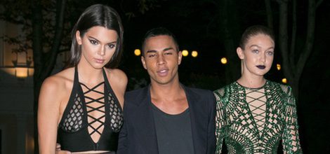 Kendall Jenner, Olivier Rousteing y Gigi Hadid de fiesta por París