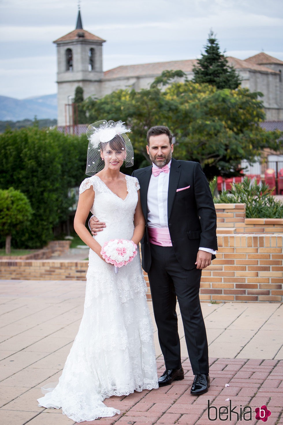 Carolina Casado y Raúl Pastor el día de su boda