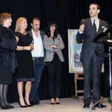 María Luisa Merlo, Amparo y Luis Larrañaga, Maribel Verdú y Luis Merlo homenajean a Amparo Rivelles