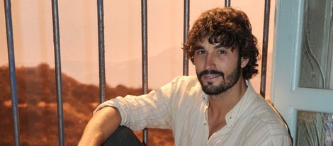 Álex García en la presentación de la segunda temporada de 'Tierra de lobos'