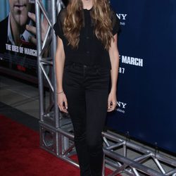 Shailene Woodley en la premiere de 'The Ides of March' en Los Ángeles