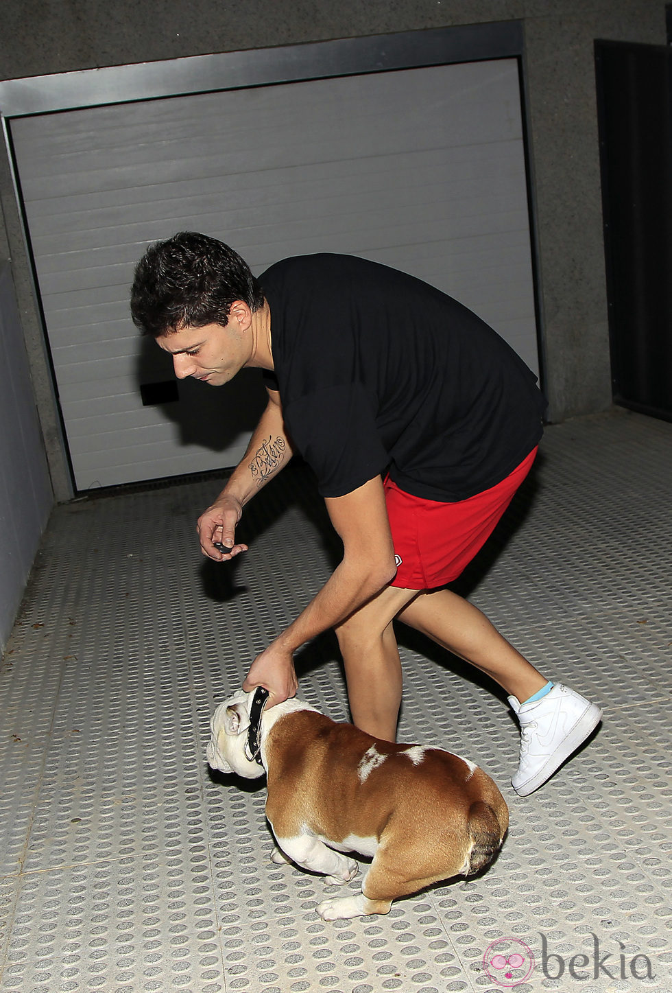 Fran Álvarez y su perro Poncho vuelven a casa