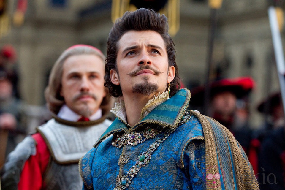 Orlando Bloom en la película 'Los tres mosqueteros'