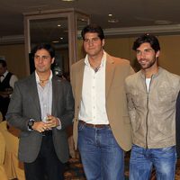 Fran Rivera, Julián Contreras y Cayetano Rivera Ordóñez
