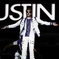Justin en concierto en México DF