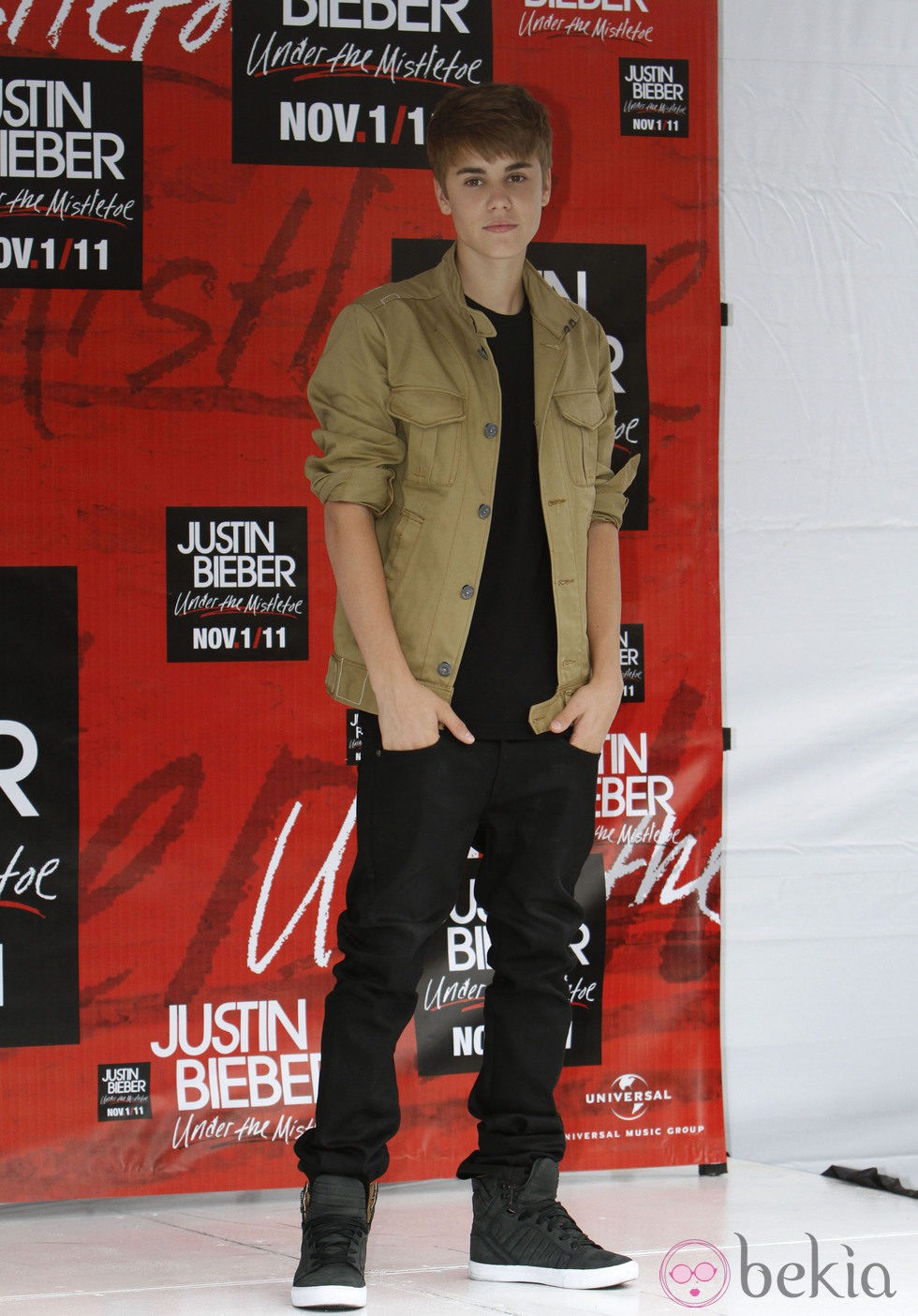 Justin Bieber, antes de cantar en México DF