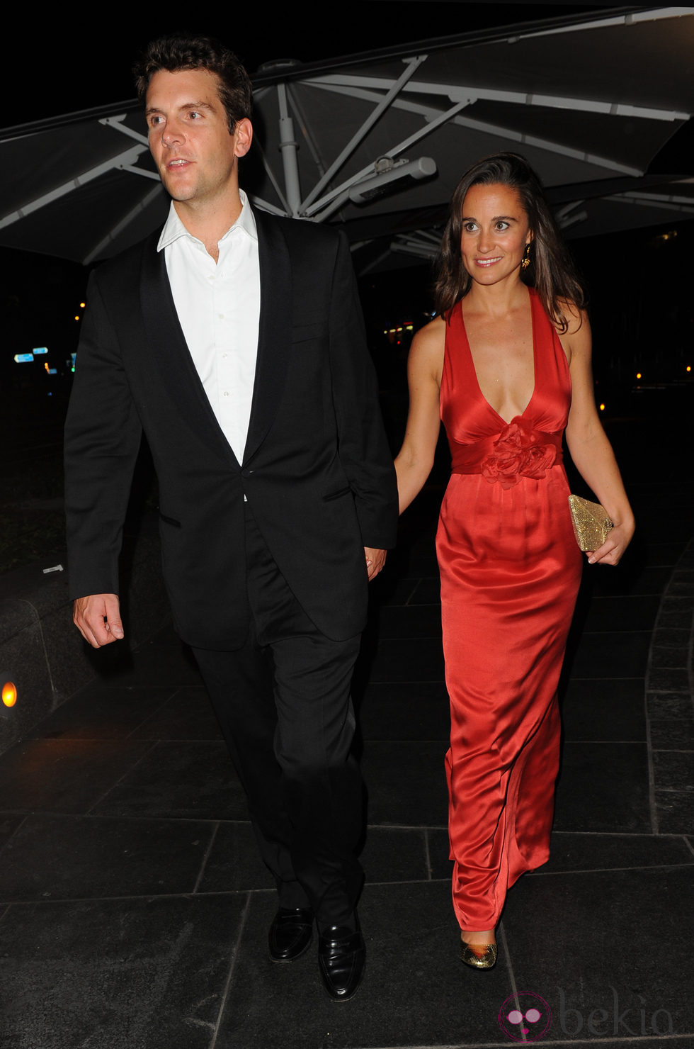 Pippa Middleton y su novio Alex Loudon en la gala benéfica Boodles Boeing Ball