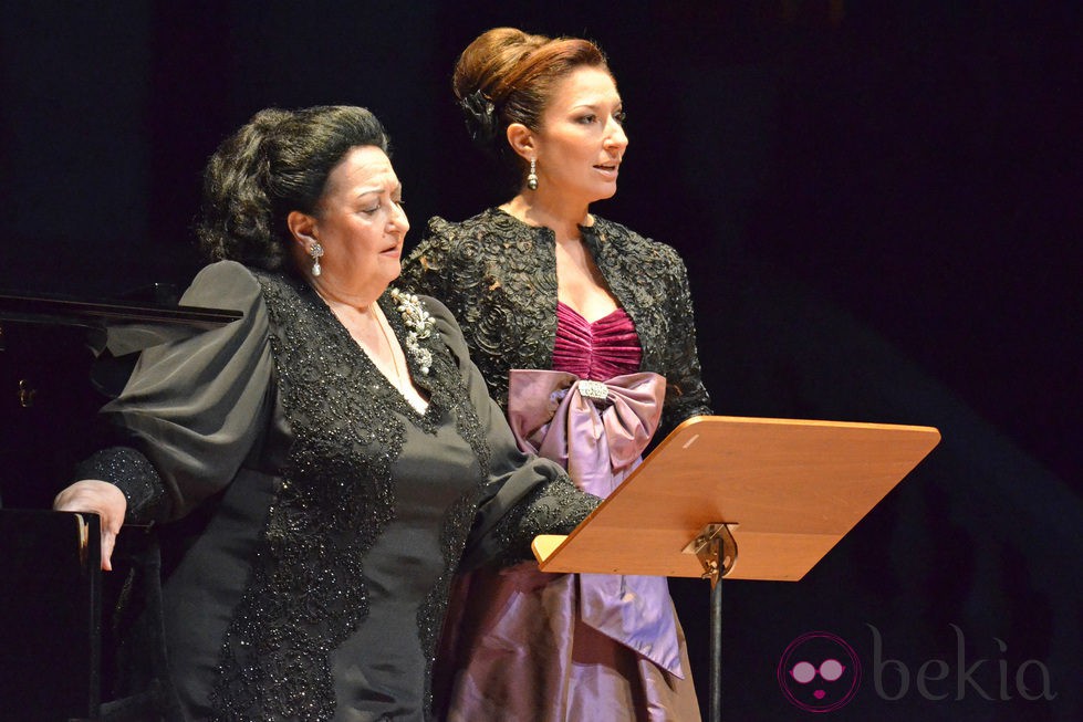 Montserrat Caballé y Montserrat Martí ofrecen un concierto benéfico en Sevilla