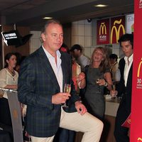 Bertín Osborne celebra el 30 aniversario de McDonalds en Madrid