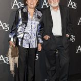 Carmen Caffarell y Teófilo Calle durante un acto de la Academia de Cine
