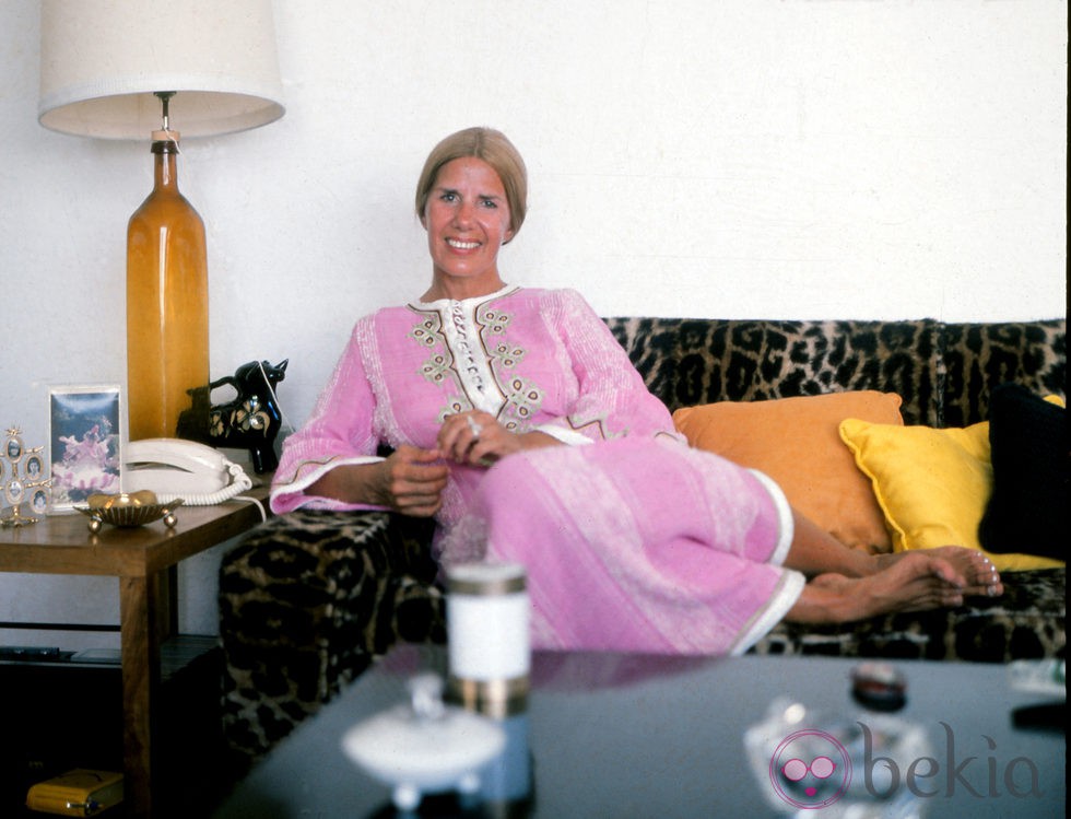 La Duquesa de Alba en la Finca 'Las Cañas' de Marbella en 1973