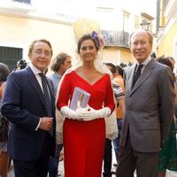 Carmen Tello con Victorio y Lucchino