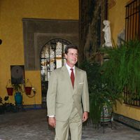 Cayetano Martínez de Irujo en el Palacio de las Dueñas