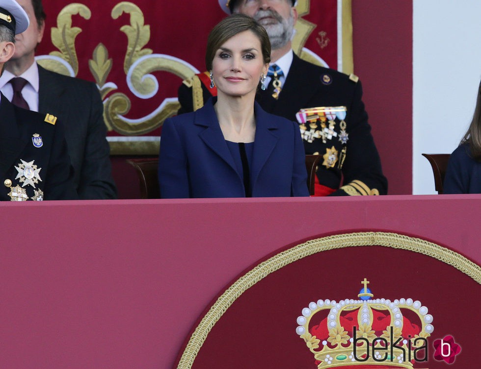 La Reina Letizia en el Día de la Hispanidad 2015
