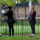 Renée Zellweger en el rodaje de la nueva película de 'Bridget Jones'