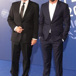 José Coronado y Mario Casas en la entrega del Premio Planeta 2015