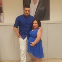Chiqui luce embarazo con su marido Borja Navarro en Telecinco