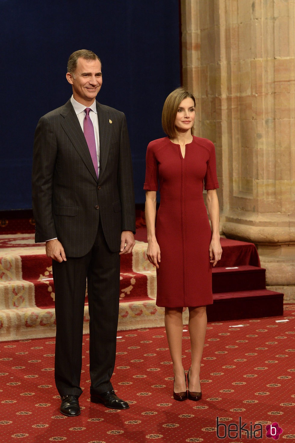 Los Reyes Felipe y Letizia reciben en audiencia a los premiados en los Premios Princesa de Asturias 2015