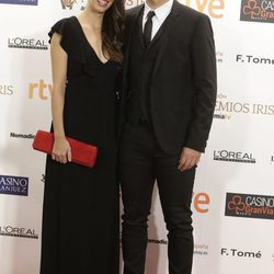 Christian Gálvez y Almudena Cid en los Premios Iris de la Academia de Televisión 2015