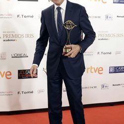 Matías Prats en los Premios Iris de la Academia de Televisión 2015
