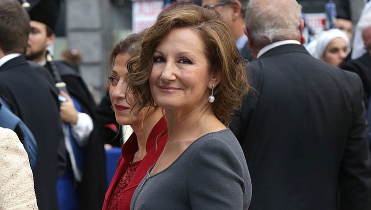 Paloma Rocasolano en la entrega de los Premios Princesa de Asturias 2015
