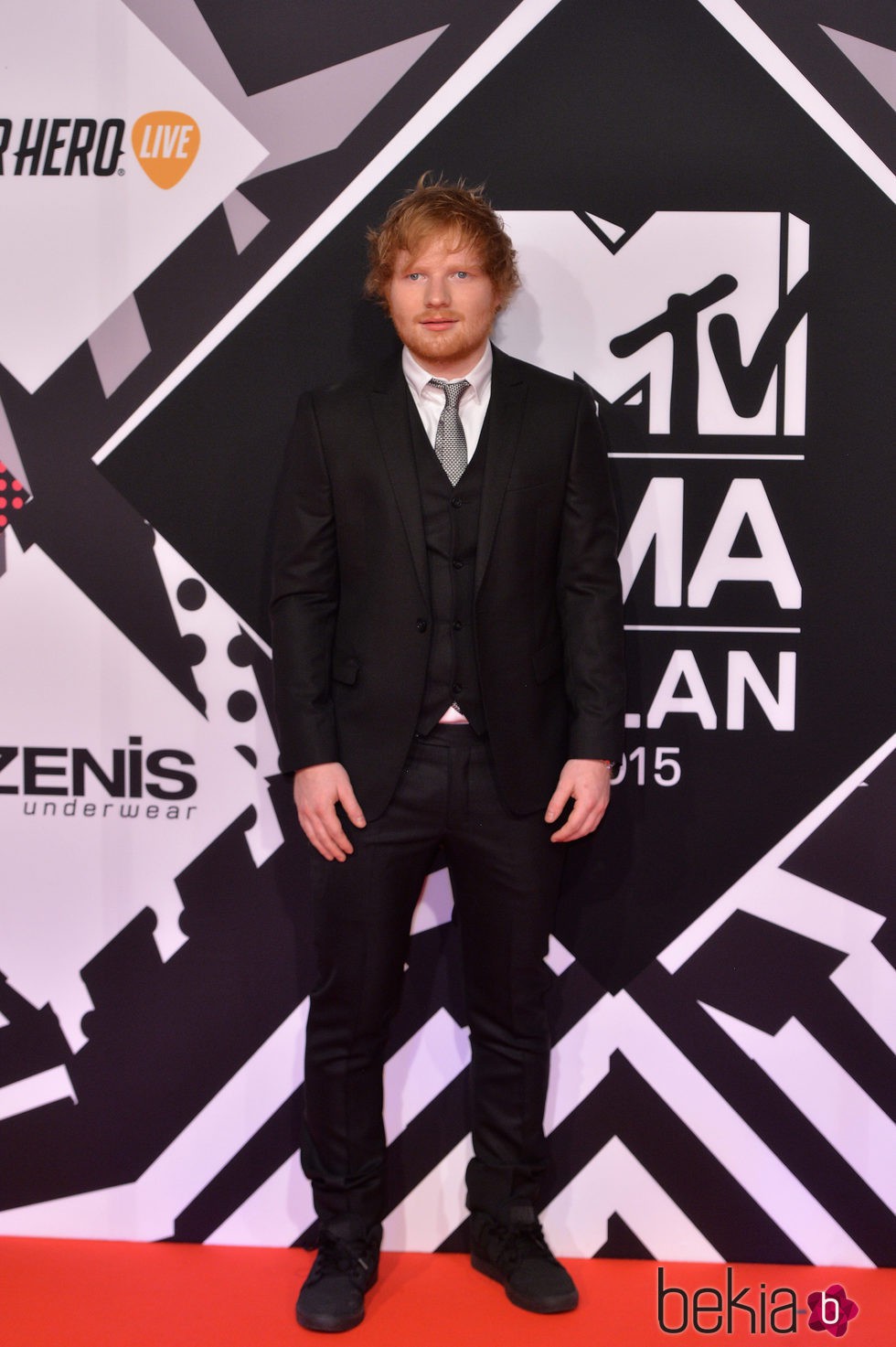 Ed Sheeran en los MTV EMA 2015