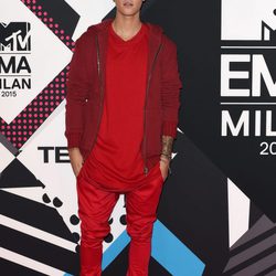 Justin Bieber en los MTV EMA 2015