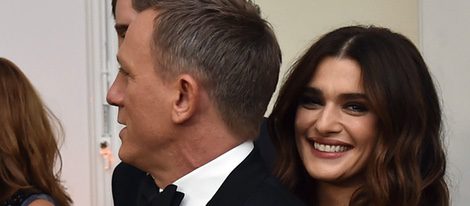 Daniel Craig y Rachel Weisz en el estreno de 'Spectre'