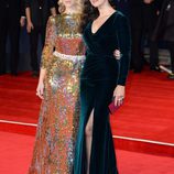 Léa Seydoux y Monica Bellucci en el estreno de 'Spectre' en Londres