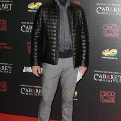 Manuel Bandera en el estreno de 'Cabaret Maldito' en Madrid