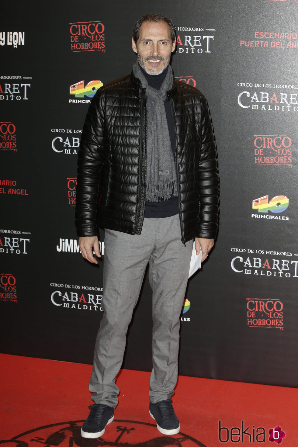 Manuel Bandera en el estreno de 'Cabaret Maldito' en Madrid