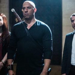 Vin Diesel, Rose Leslie y Elijah Wood en 'El último cazador de brujas'