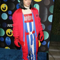 Joe Jonas disfrazado en la fiesta de Just Hared de Halloween 2015