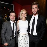 Jennifer Lawrence, Liam Hemsworth y Josh Hutcherson se despiden de 'Los Juegos del Hambre'