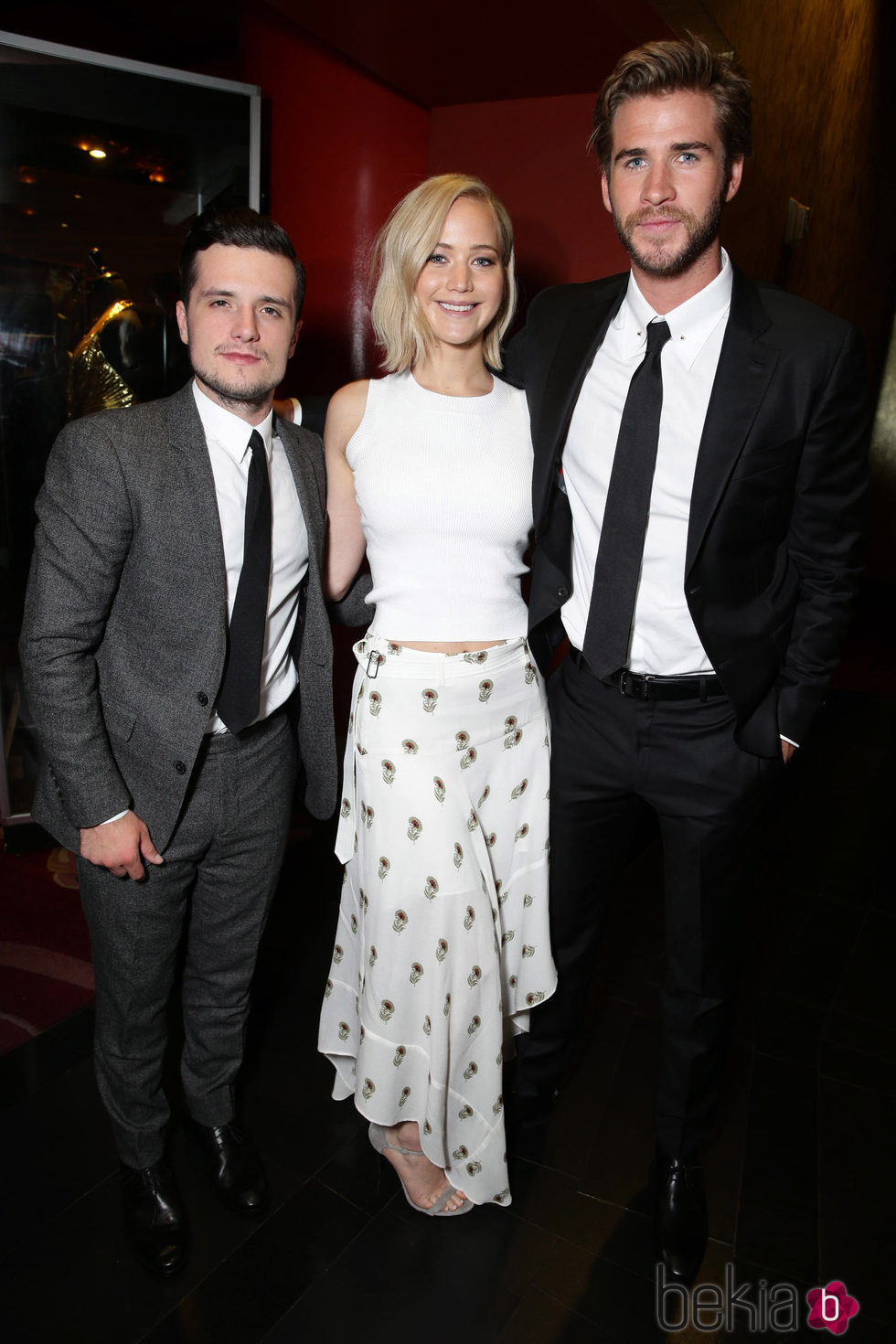 Jennifer Lawrence, Liam Hemsworth y Josh Hutcherson se despiden de 'Los Juegos del Hambre'