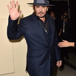 Johnny Depp en los Hollywood Film Awards 2015
