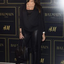 Pilar Rubio luce embarazo en la presentación de la colección de Balmain para H&M