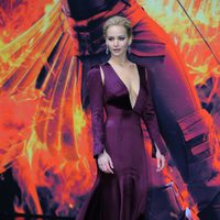 Jennifer Lawrence en el estreno de 'Los Juegos del Hambre: Sinsajo parte 2' en Berlín