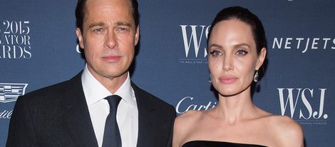 Angelina Jolie y Brad Pitt en los WSJ Innovator Awards 2015