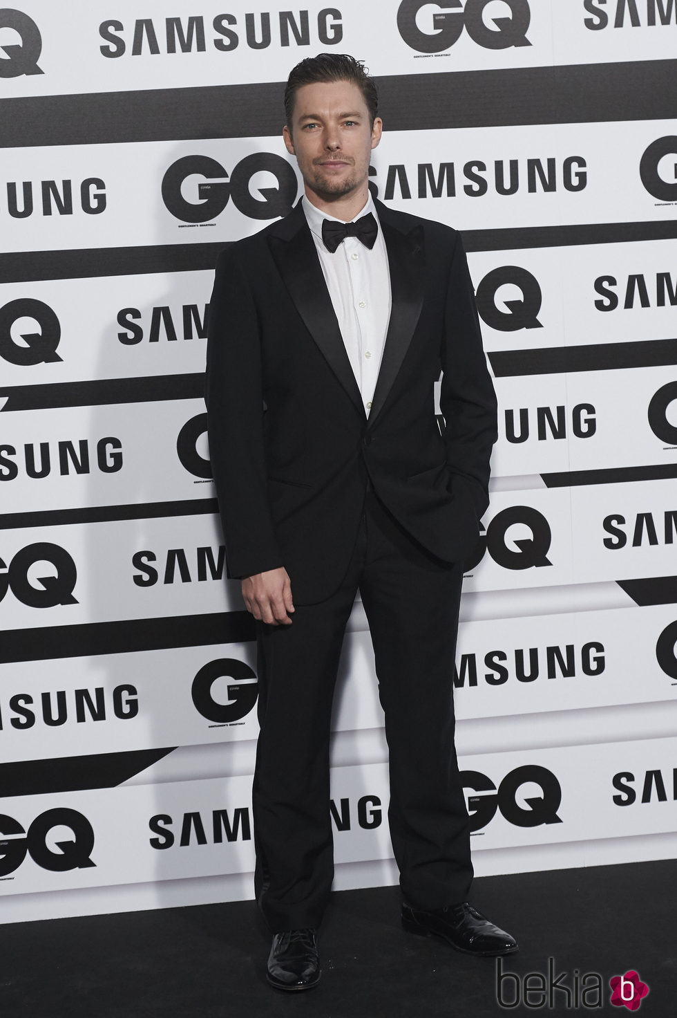 Jan Cornet en los Premios GQ Hombres del Año 2015