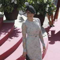 Raquel Rodríguez en la boda de Eva González y Cayetano Rivera