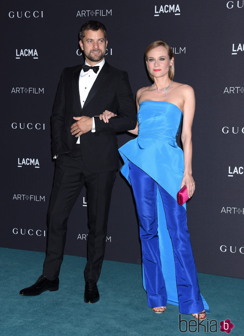 Diane Kruger y Joshua Jackson en la Gala LACMA 2015