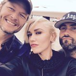 Blake Shelton, Gwen Stefani y Adam Levine de 'The Voice'