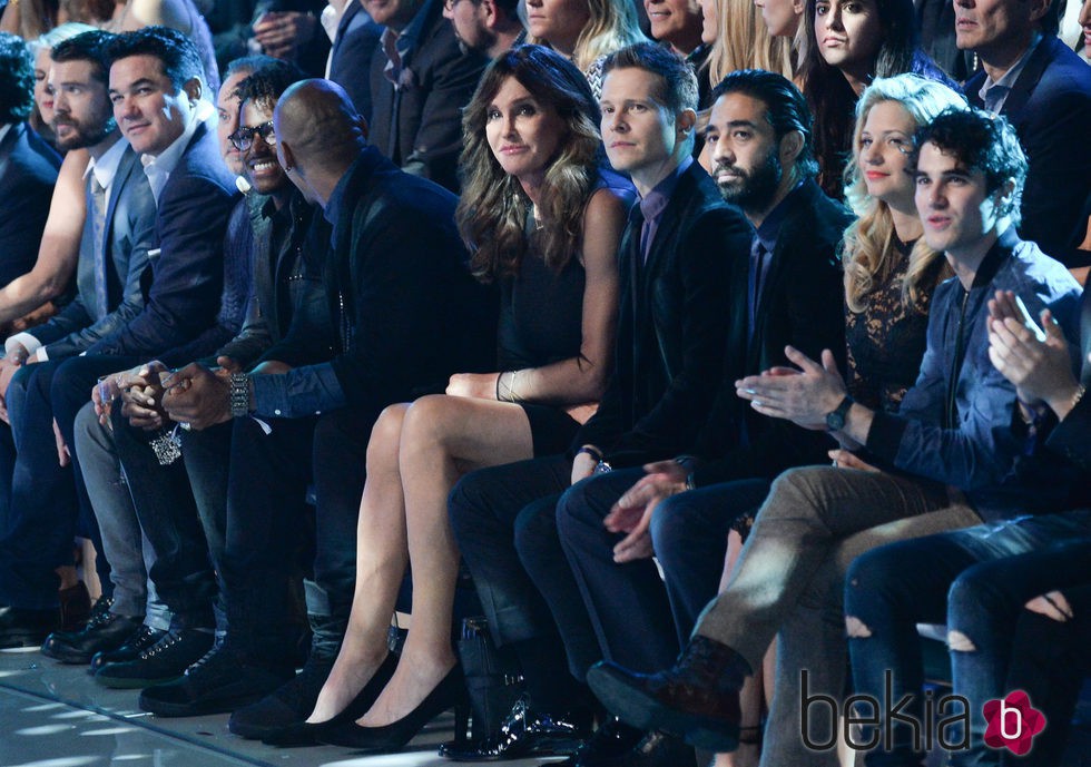 Caitlyn Jenner en el front row  del Victoria's Secret Fashion Show 2015