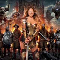 Mariah Carey, disfrazada de guerra sexy para la promo de un videojuego