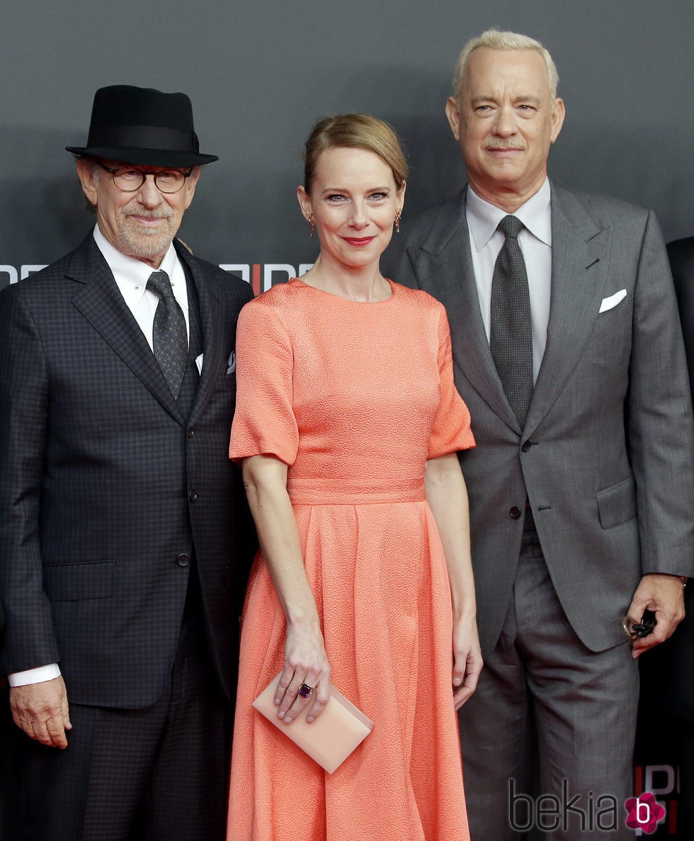 Steven Spielberg, Amy Ryan y Tom Hanks estrenan 'El puente de los espías' en Berlín
