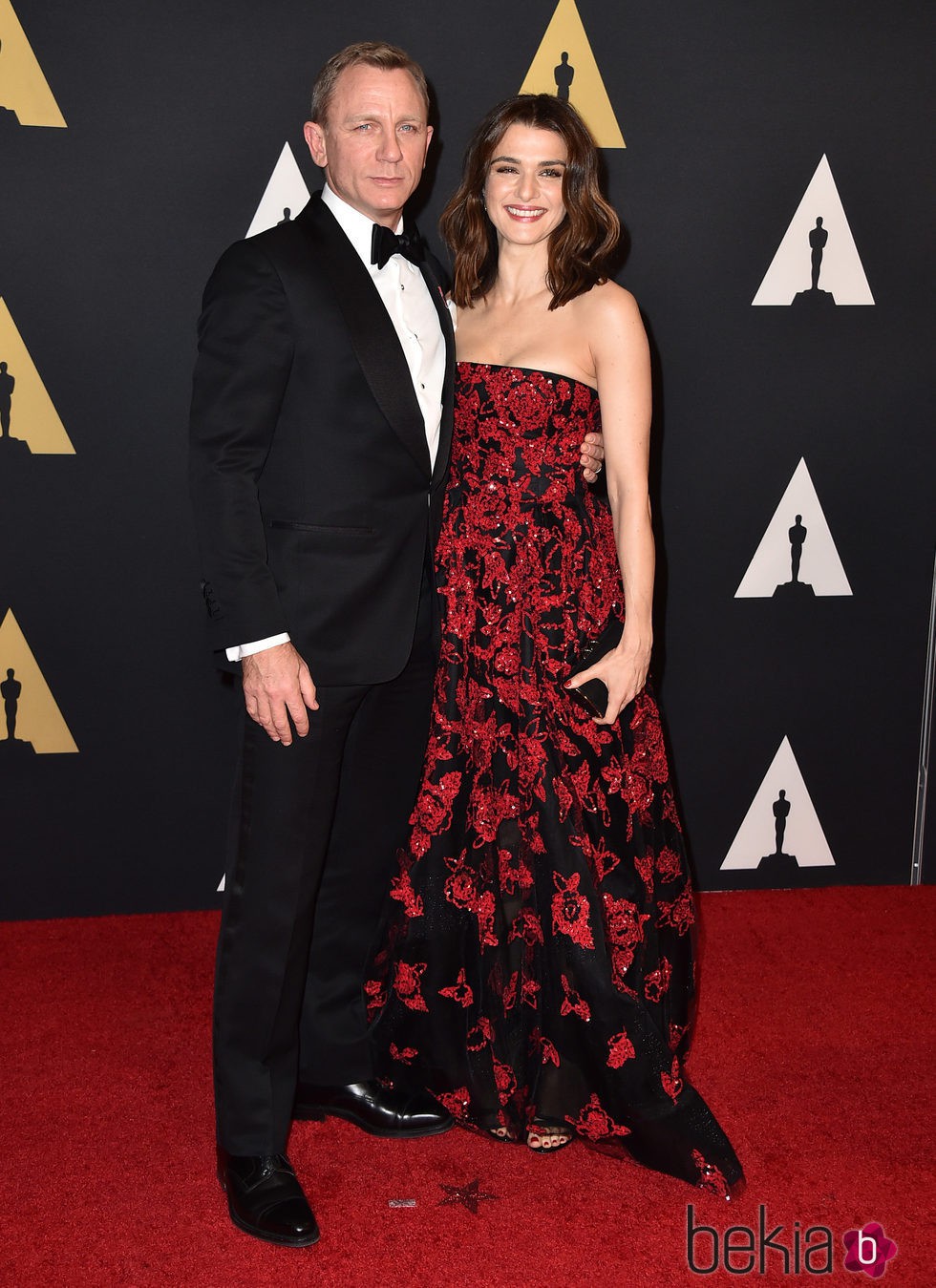 Daniel Craig y Rachel Weisz en los Governors Awards 2015